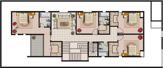Ansam Beach Damam Floor Plan 1 - Memar Saudi Arabia